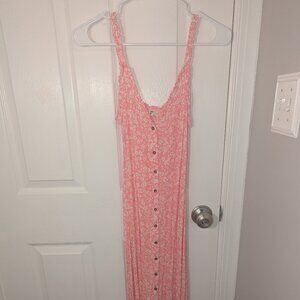Billabong Sweet Edges Dress in Pink Sunset, size S Small
